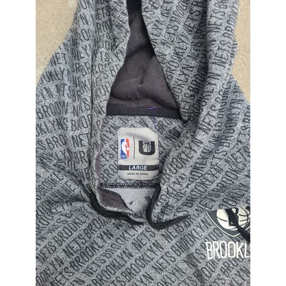 Brooklyn Nets NBA Ultra Game 1/4 Zip Pullover Fleece Mens Size Large - Picture 4 of 5